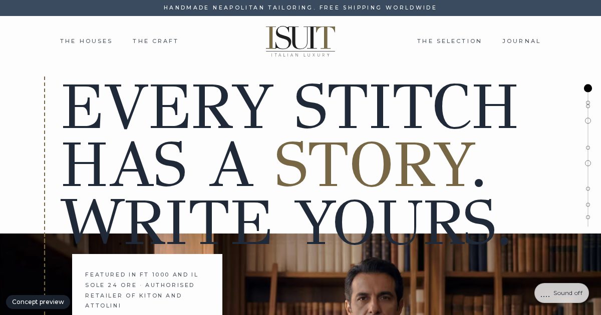 isuit.it's new homepage